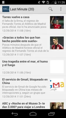 Periódicos de España android App screenshot 3